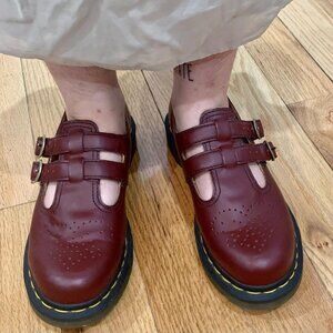 Mary Jane Dr. Martens in Discontinued Color